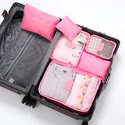 HiBag.Travel Clothes Storage Waterproof Bags Portable Luggage Organizer Pouch Packing Cube