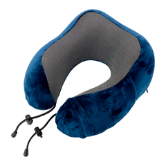 HiBag.Soft Travel Pillow U Shaped Travel Healthcare Memory Foam Neck Cervical Airplane Pillow Neck Cushion